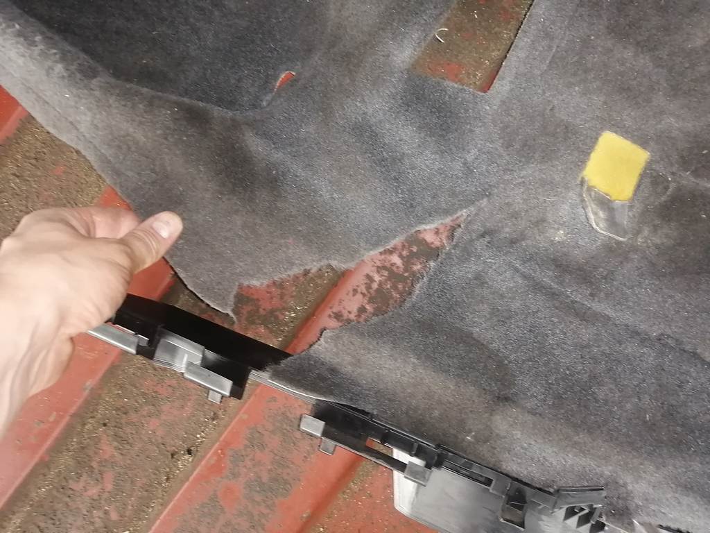 ковер салона Subaru Impreza 3