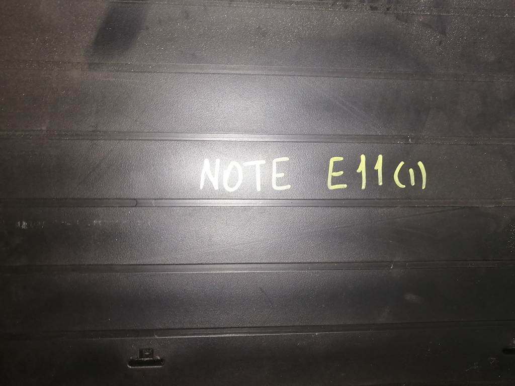 NOTE E11 ПОЛКА БАГАЖНИКА 1 Nissan Note 1