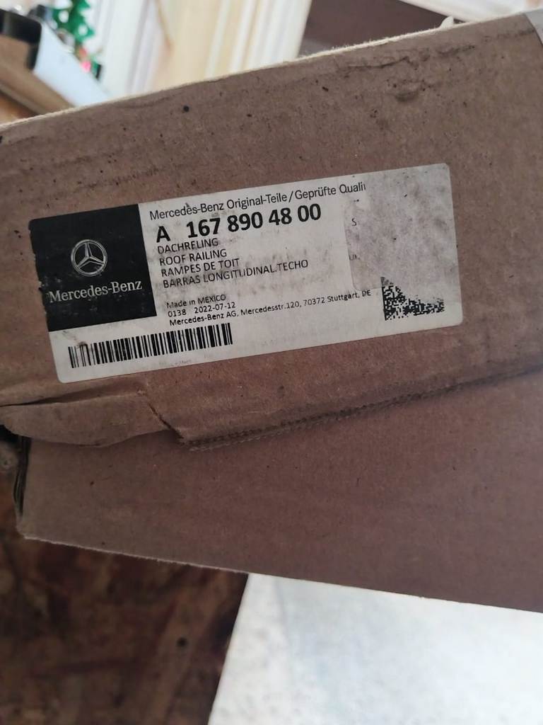 рейлинги Mercedes-Benz GLE-Class 0