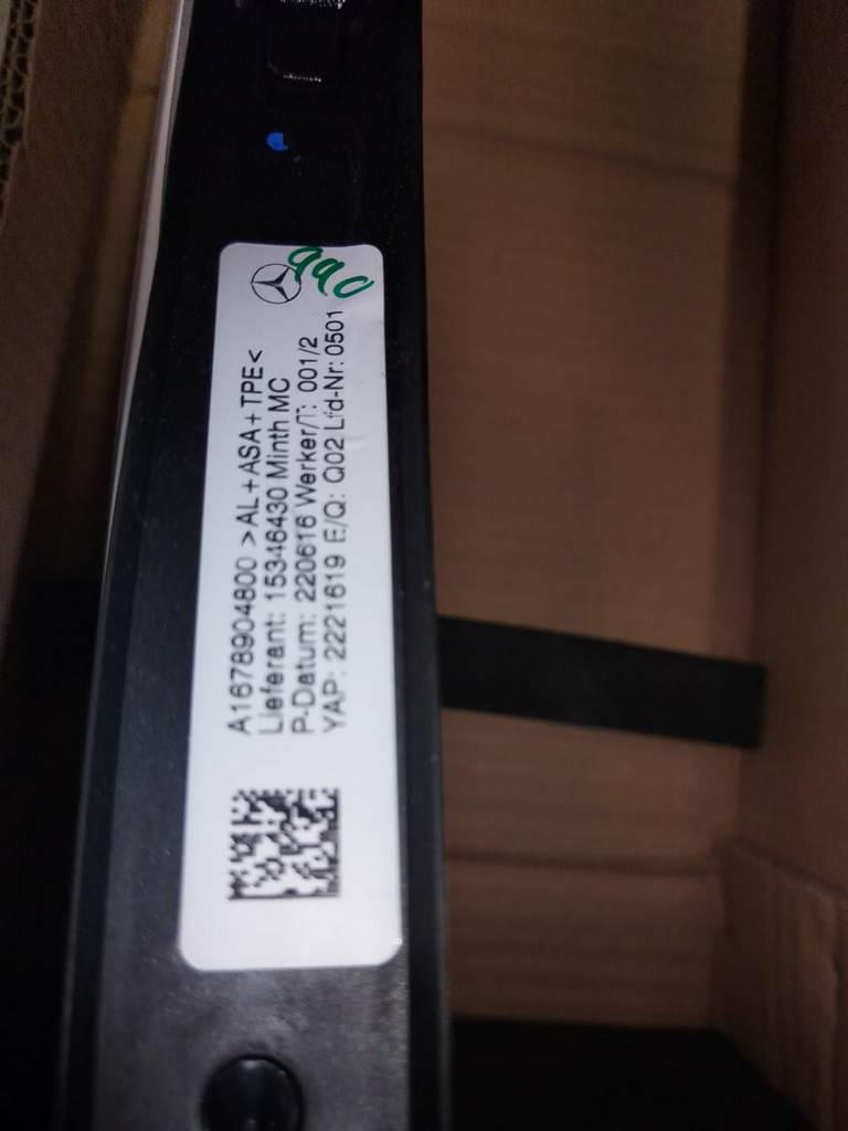 рейлинги Mercedes-Benz GLE-Class 3