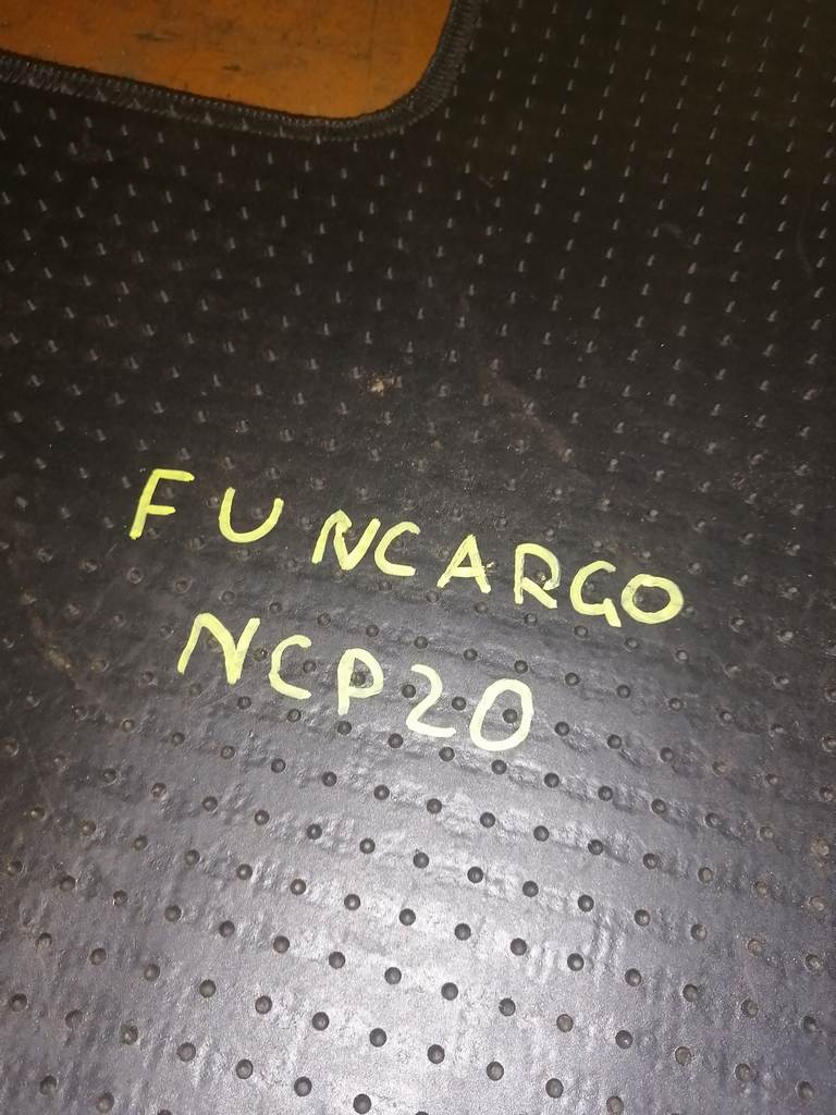 коврик Toyota Funcargo 3