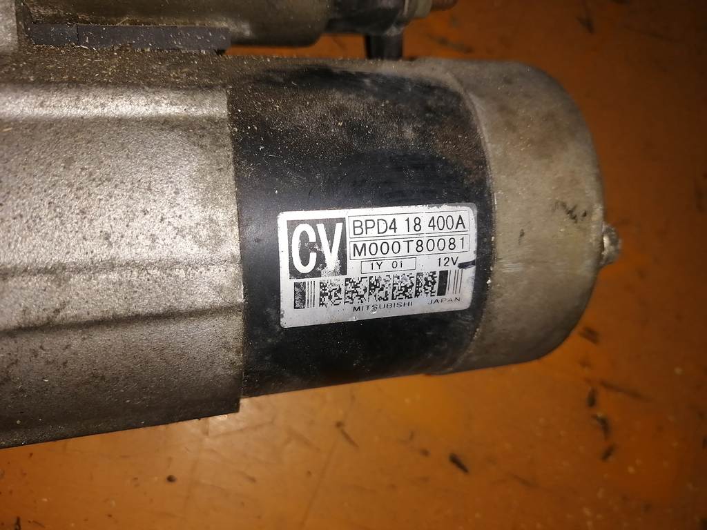 B3 СТАРТЕР M000T80081 Mazda Demio 1