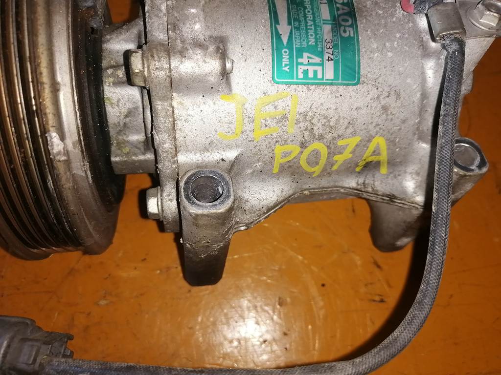 P07A КОМПРЕССОР КОНДИЦИОНЕРА HFC134A Honda Zest 1