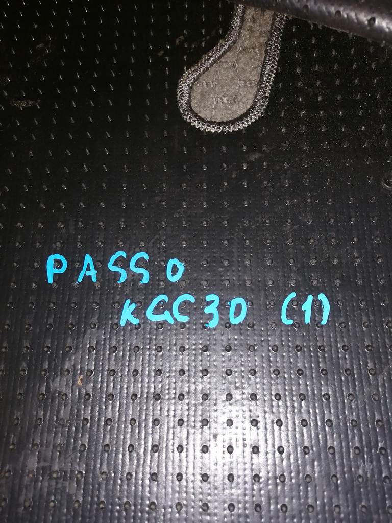 коврик Toyota Passo 3