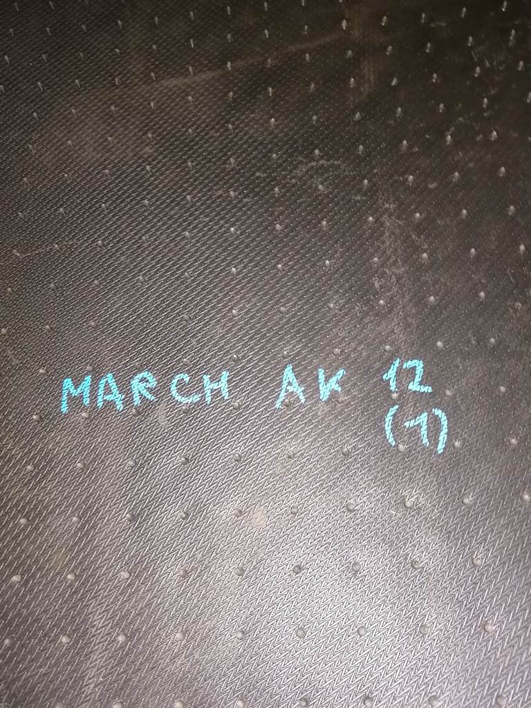 коврик Nissan March 3