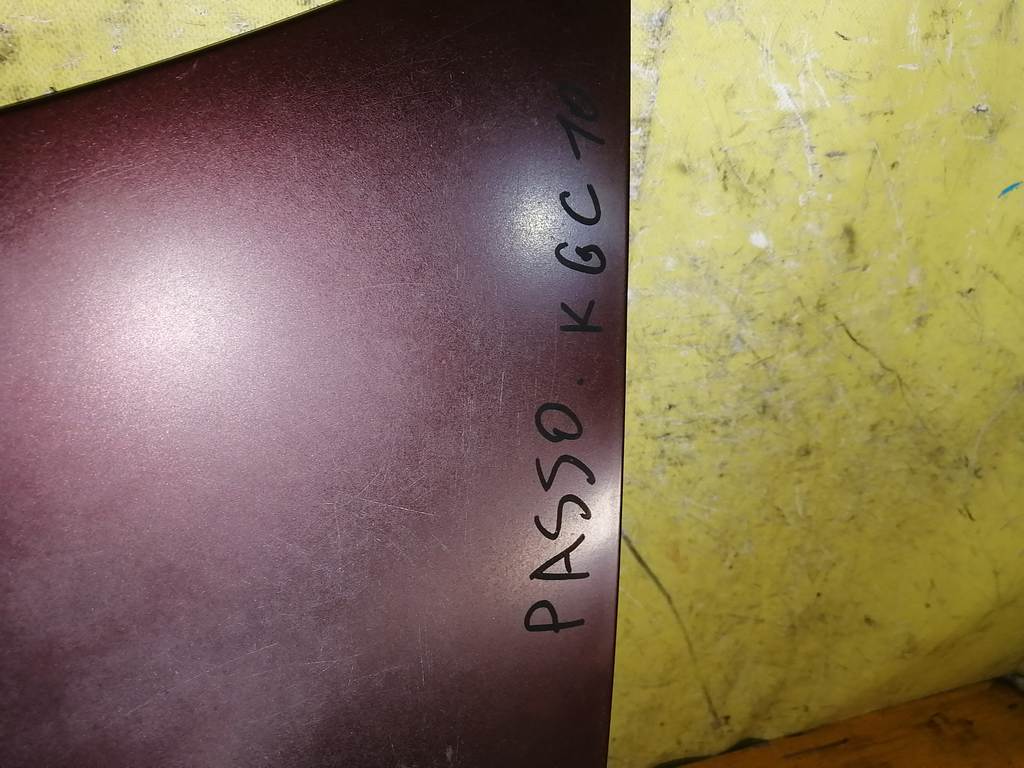 PASSO KGC10 КАПОТ Toyota Passo 1