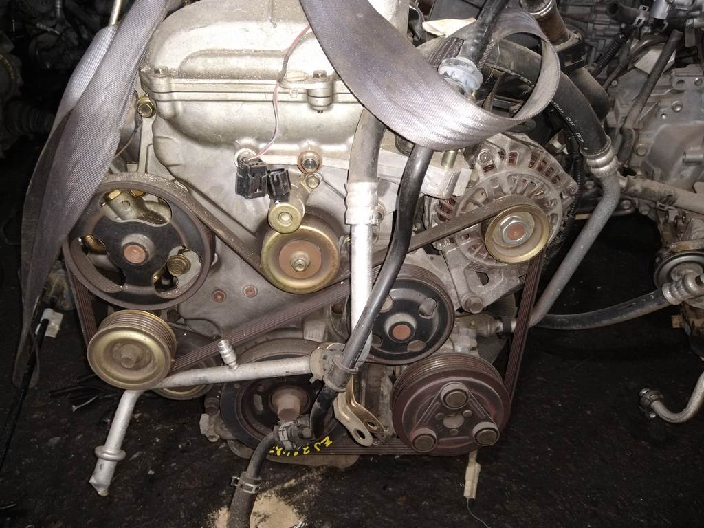 ZJ-VE №334875 ДВИГАТЕЛЬ,цена за голый мотор. EGR.мех.дрос. Mazda Demio 1