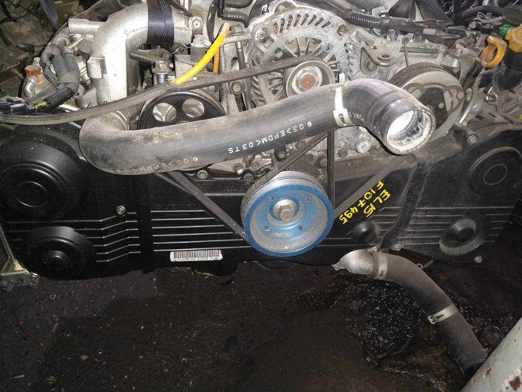 EL15 №E107495 ДВИГАТЕЛЬ,цена за голый мотор Subaru Impreza 1