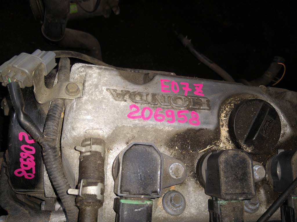 E07Z №206958 ДВИГАТЕЛЬ С НАВЕСНЫМ Honda That's 1