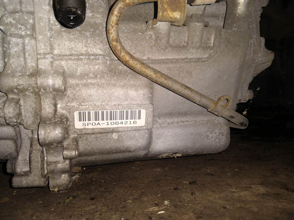 SP0A АКПП, сломан солиноид Honda Freed Spike 1
