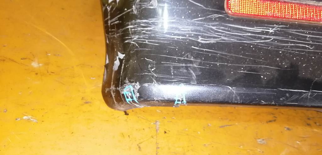 PALETTE SW MK21S БАМПЕР ЗАДНИЙ Suzuki Palette 4