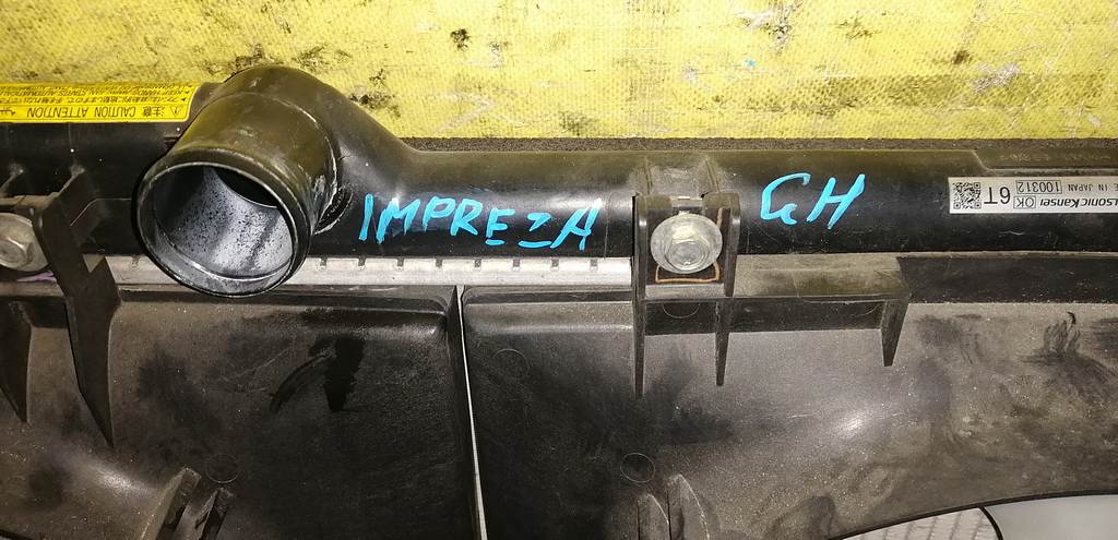 IMPREZA GH2 РАДИАТОР ОСНОВНОЙ Subaru Impreza 1