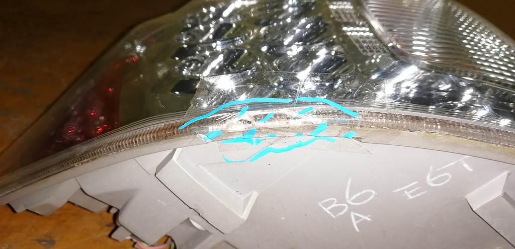 IMPREZA GH2 СТОП ЛЕВЫЙ 220-20024 ДЕФЕКТ Subaru Impreza 1