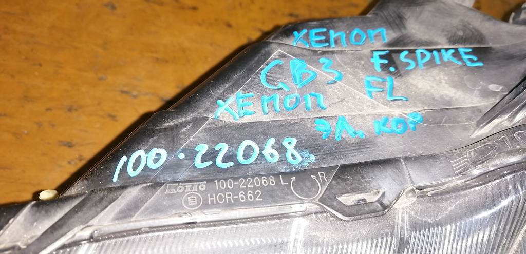 FREED SPIKE GB3 ФАРА ЛЕВАЯ 100-22068 XENON ЭЛ.КОР. Honda Freed Spike 1