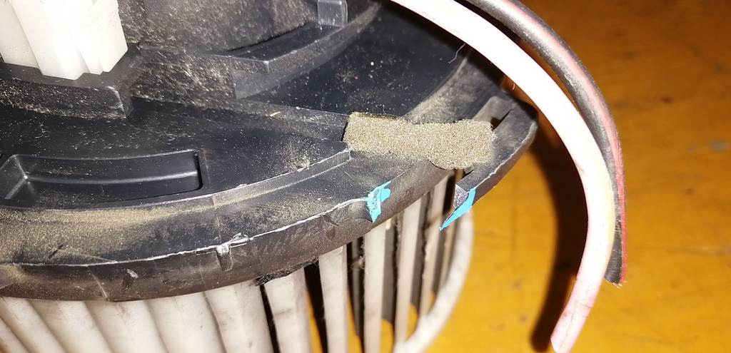 мотор печки Mazda Axela 3