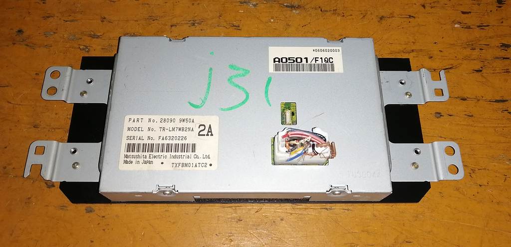 TEANA J31 МОНИТОР 28090 9W50A Nissan Teana 1