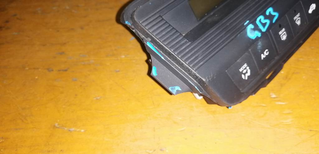 FREED GB3 КЛИМАТ-КОНТРОЛЬ 94 YC27 ДЕФЕКТ Honda Freed 1