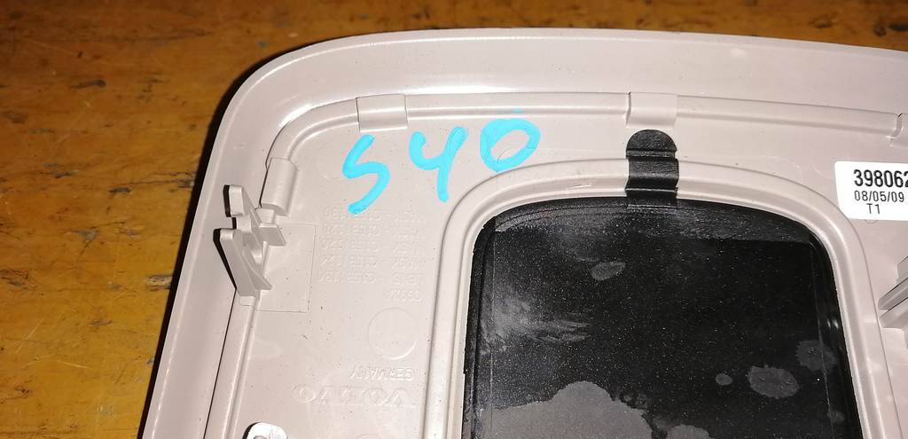 VOLVO S40 MS ПЛАФОН САЛОНА Volvo S40 1