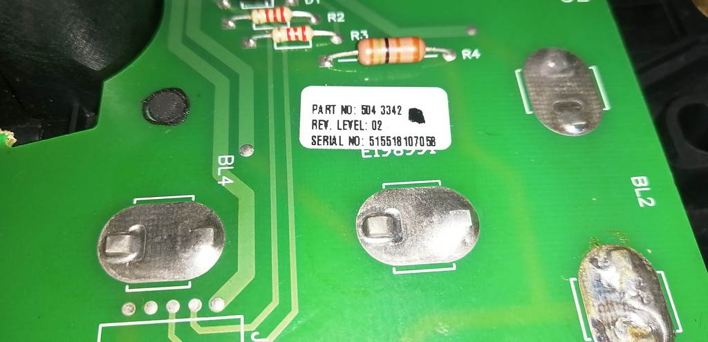 плафон салонный Volvo XC90 3