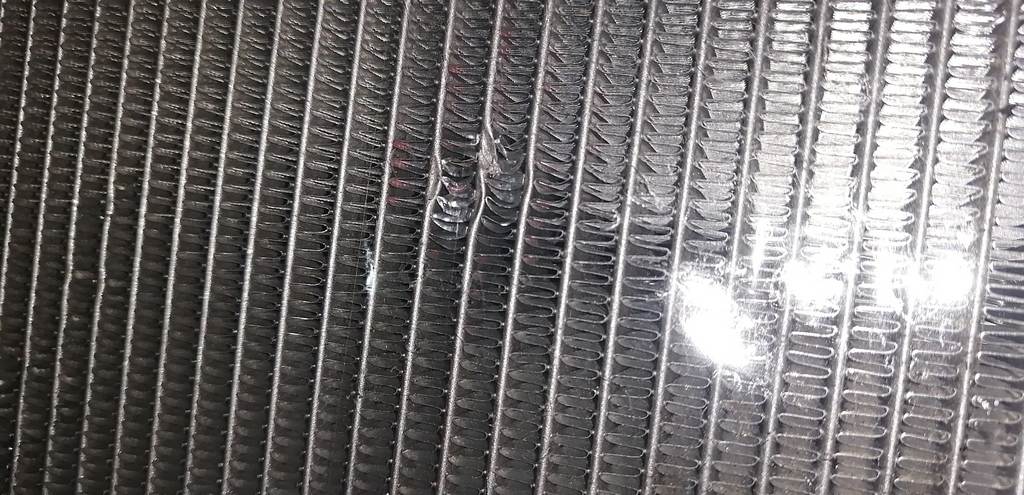 радиатор печки Toyota Vitz 3