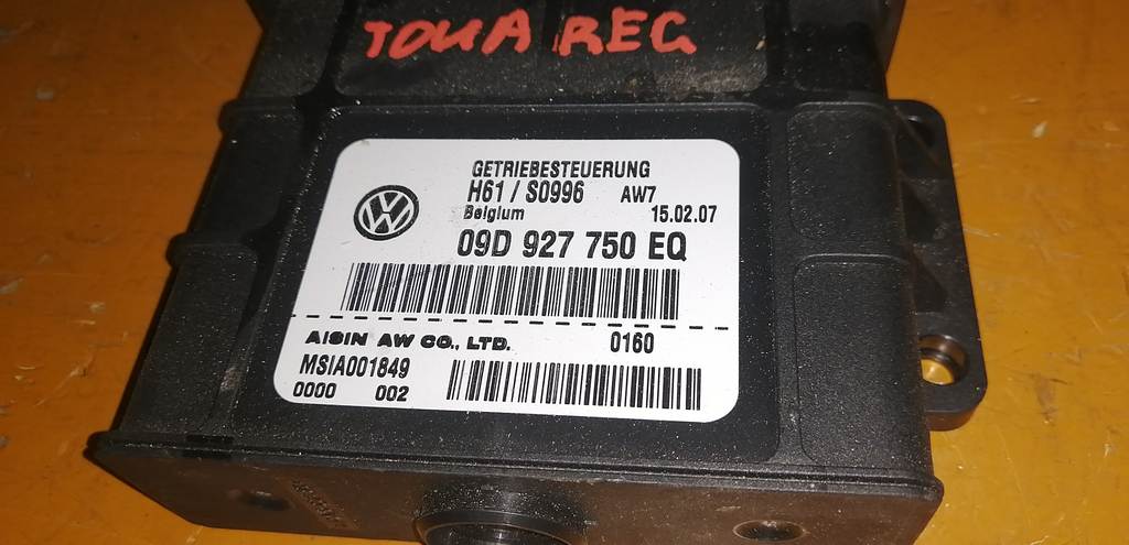 09D 927 750 EQ БЛОК УПР. АКПП Volkswagen Touareg 1