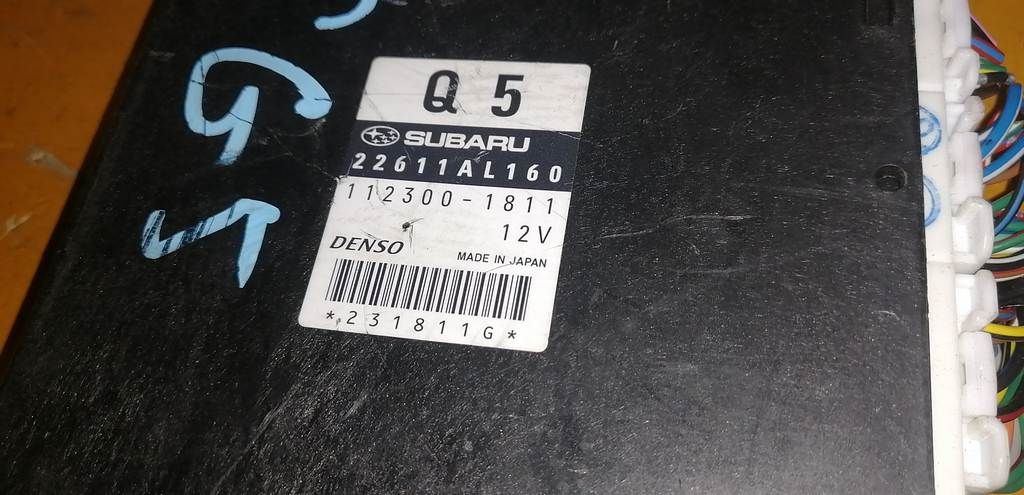 22611AL160 БЛОК УПР. ДВС Subaru Forester 1