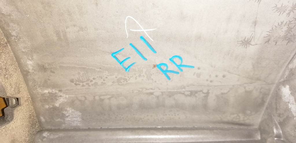 NOTE E11 ПЛАНКА ПОД СТОП ЗАДНЯЯ ПРАВАЯ Nissan Note 1