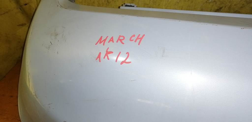 MARCH AK12 БАМПЕР ЗАДНИЙ Nissan March 1