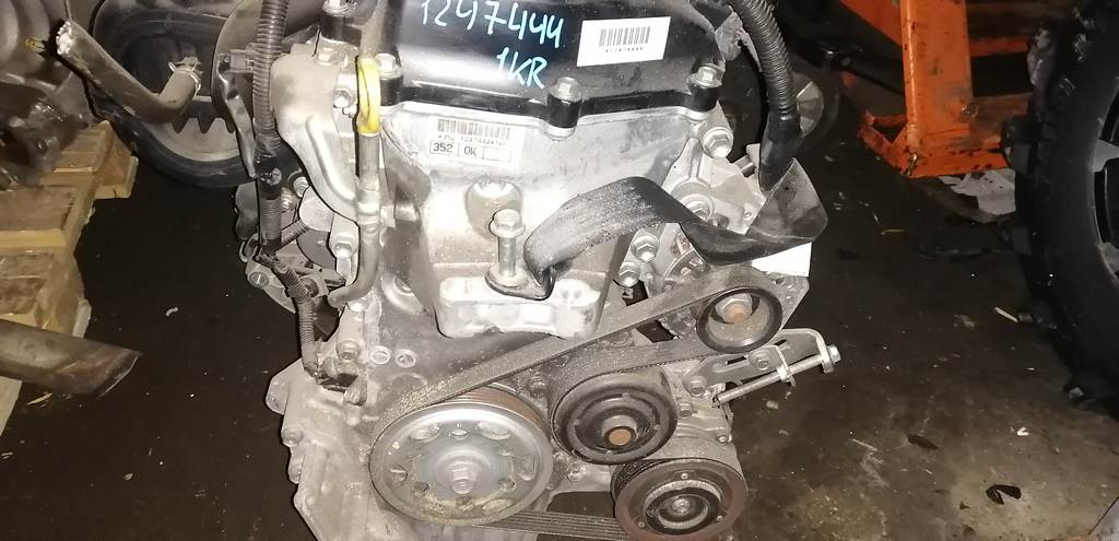 1KRFE №1247444 ДВИГАТЕЛЬ, ЦЕНА ЗА ГОЛЫЙ МОТОР Toyota Passo 1