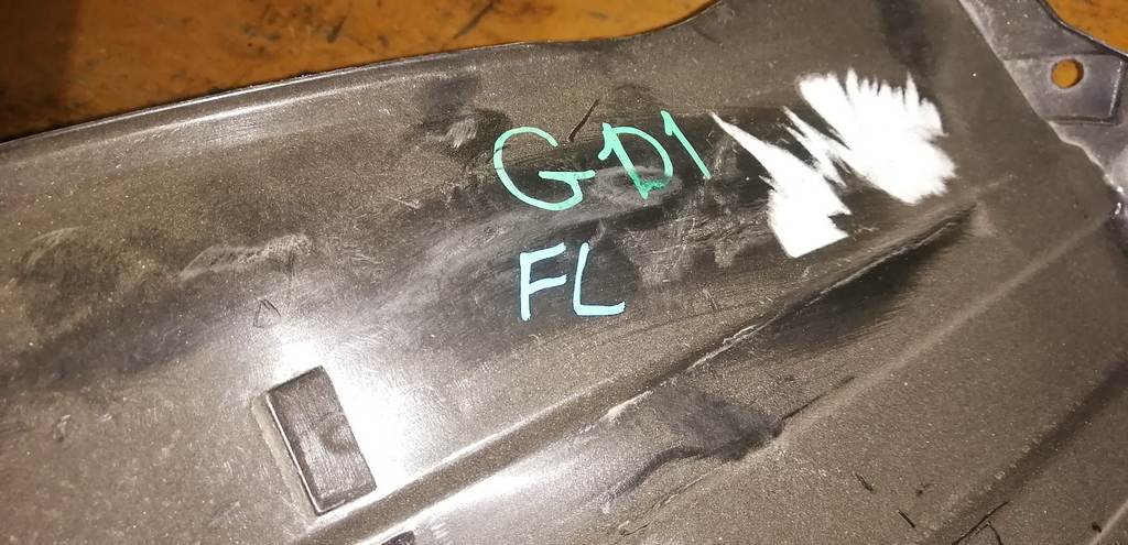 FIT GD1 ПОДКРЫЛОК ПЕРЕДНИЙ ЛЕВЫЙ ДЕФЕКТ Honda Fit 1