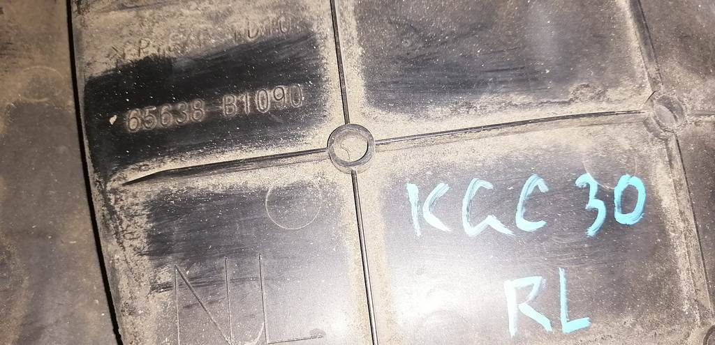 PASSO KGC30 ПОДКРЫЛОК ЗАДНИЙ ЛЕВЫЙ Toyota Passo 1