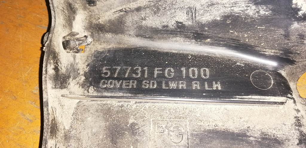 IMPREZA GH2 КРЕПЛЕНИЕ БЕМПЕРА ЗАДНИЙ ЛЕВЫЙ 57731FG100 Subaru Impreza 1