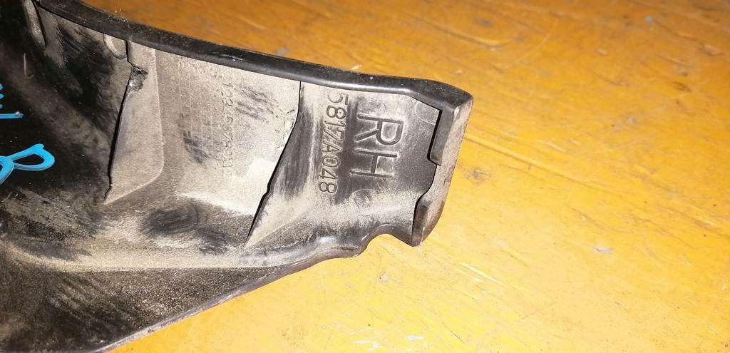 OUTLANDER CW5W НАКЛАДКА ПЕТЛИ БАГАЖНИКА ПРАВАЯ 5817A048 Mitsubishi Outlander 1