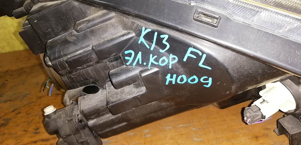 MARCH K13 ФАРА ЛЕВАЯ H009 ЭЛ.КОР. Nissan March 1