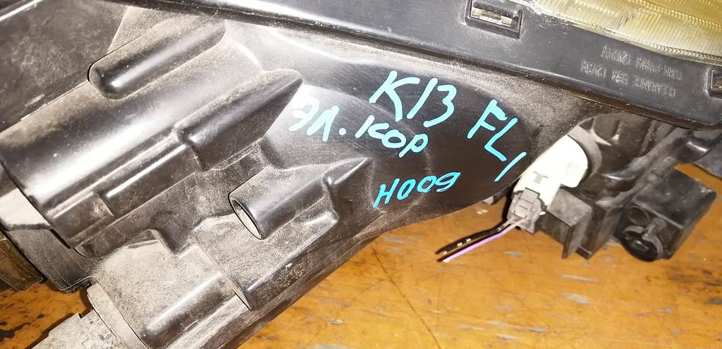 MARCH K13 ФАРА ЛЕВАЯ H009 ЭЛ.КОР.(1) Nissan March 1