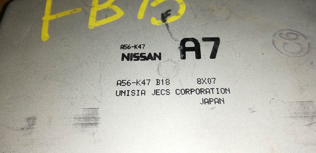 A56-K47 B18 БЛОК УПР.ДВС Nissan Sunny 1