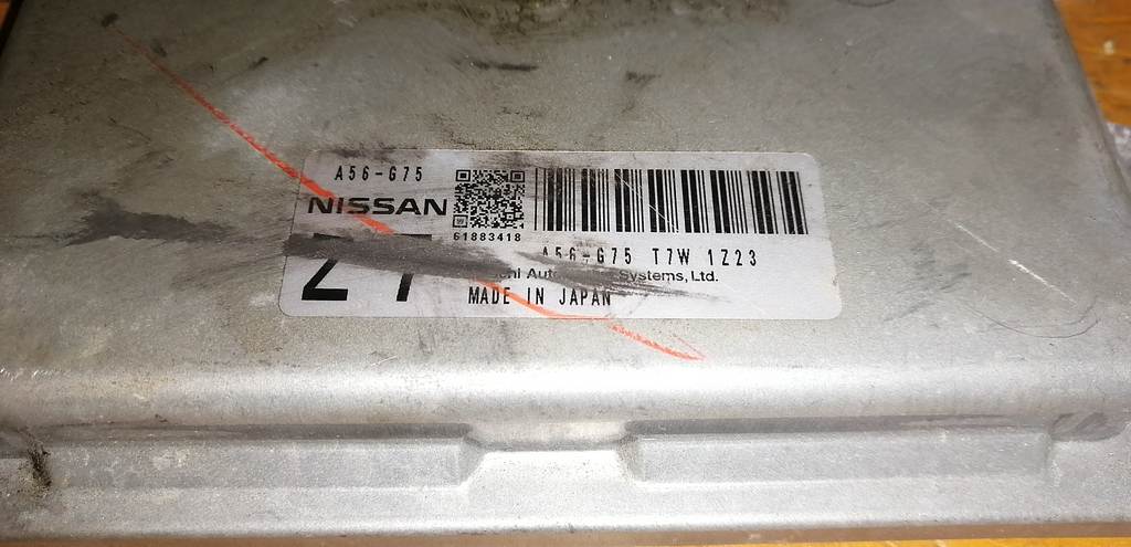 A56-675 T7W 1Z23 БЛОК УПР.ДВС Nissan March 1