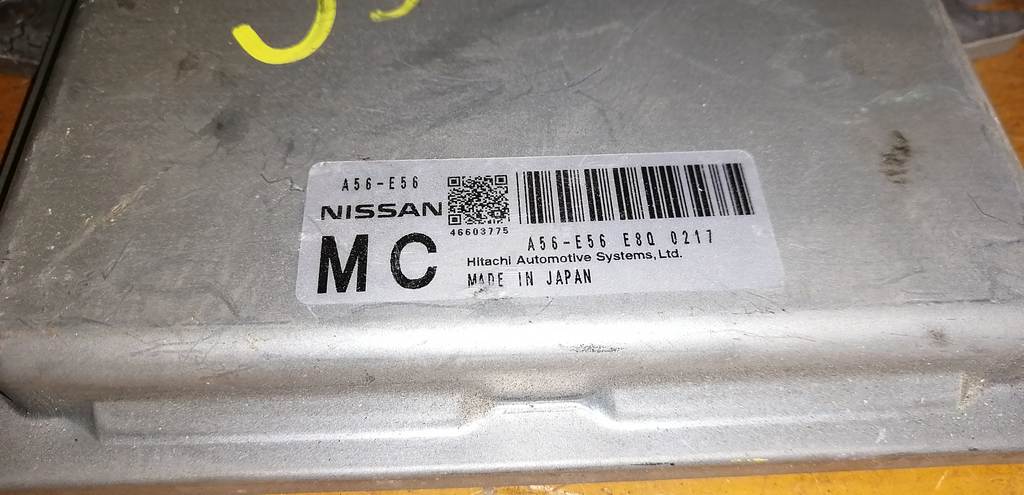 A56-E56 E8Q 0217 БЛОК УПР.ДВС Nissan Teana 1