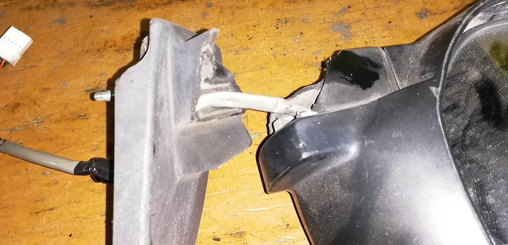 OUTLANDER CW5W ЗЕРКАЛО ЛЕВОЕ 7К.ДЕФЕКТ Mitsubishi Outlander 1