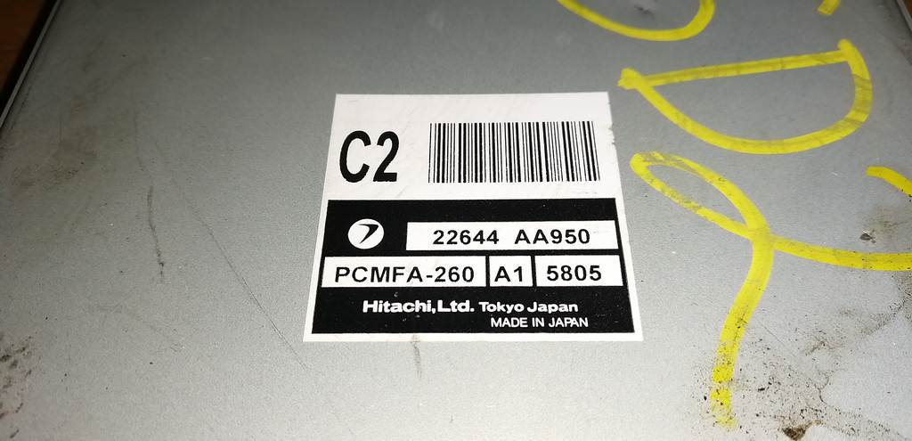 22644 AA950 БЛОК УПР. ДВС Subaru Impreza 1