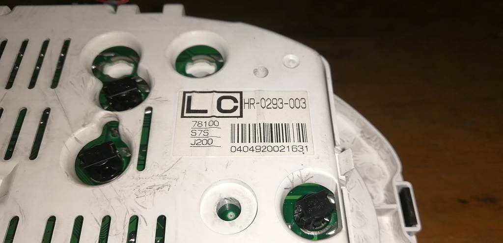 STEPWGN RF3 ЩИТОК ПРИБОРОВ 78100 S75 J200 Honda Stepwgn 1