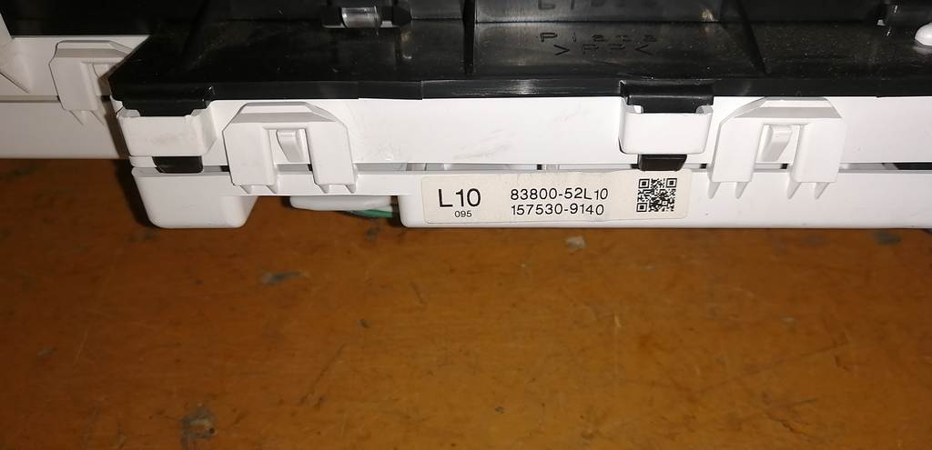 SIENTA NCP81G ЩИТОК ПРИБОРОВ 83800-52L10 Toyota Sienta 1