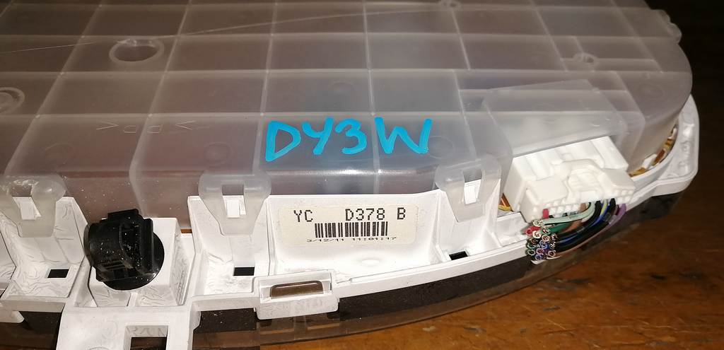 DEMIO DY3W ЩИТОК ПРИБОРОВ YC D378 B Mazda Demio 1