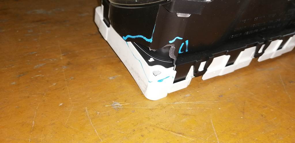 NOTE E11 ЩИТОК ПРИБОРОВ B4 8Y26B/UA2P ДЕФЕКТ Nissan Note 1