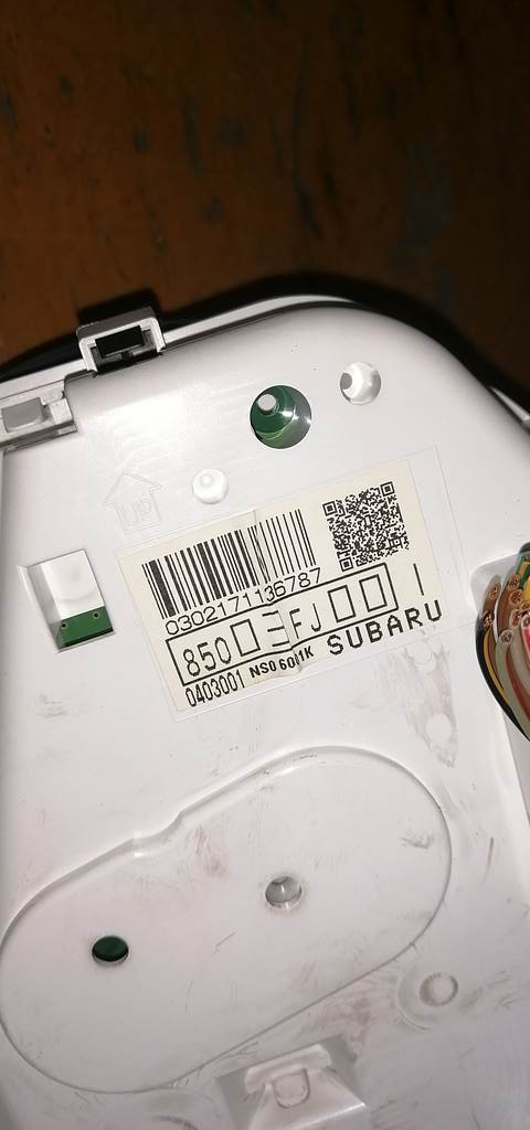 IMPREZA GP6 ЩИТОК ПРИБОРОВ 85003FJ00 Subaru Impreza 1