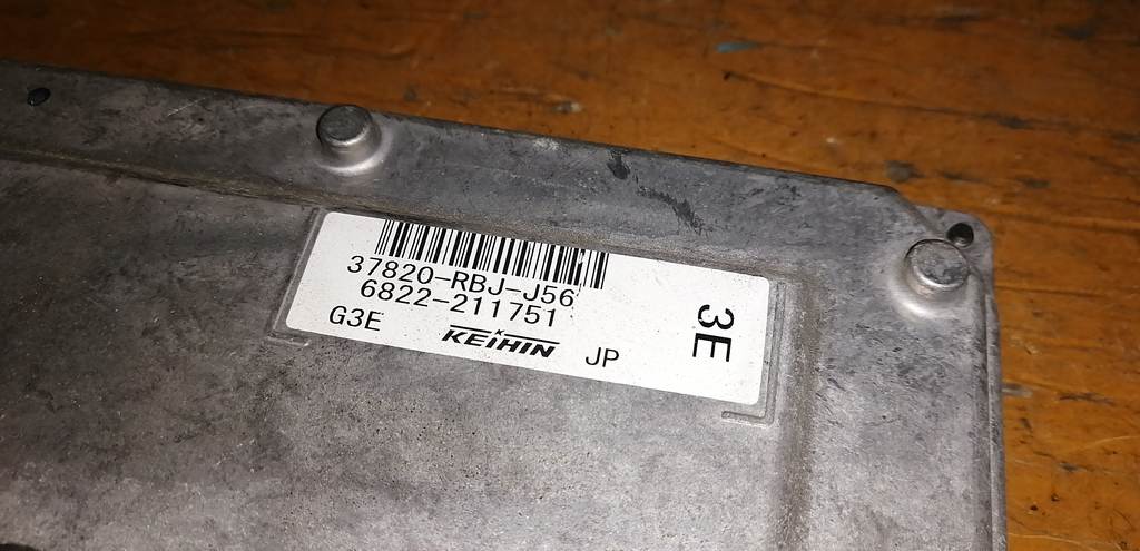 37820-RBJ-J56 БЛОК УПР.ДВС Honda Insight 1