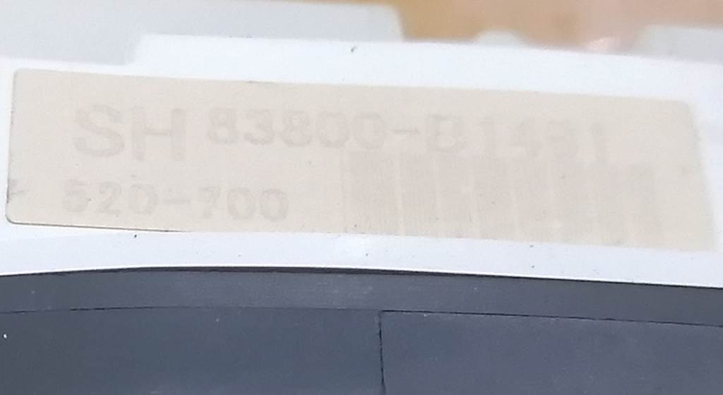 PASSO KGC10 ЩИТОК ПРИБОРОВ 83800-B1481 Toyota Passo 1