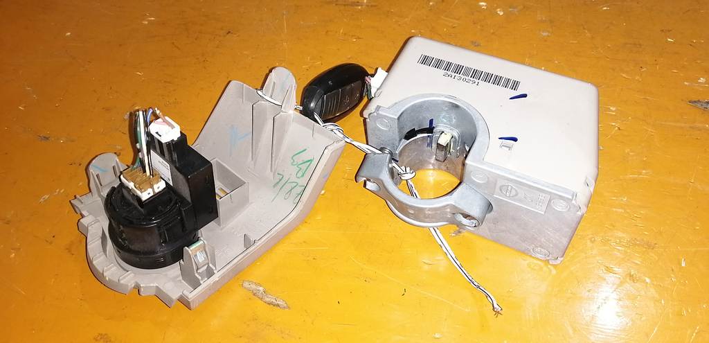 MARCH K13 ЗАМОК ЗАЖИГАНИЯ+КНОПКА Nissan March 1