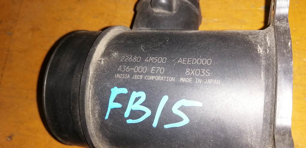 SUNNY FB15 ДМРВ 22680 4M500 Nissan Sunny 1