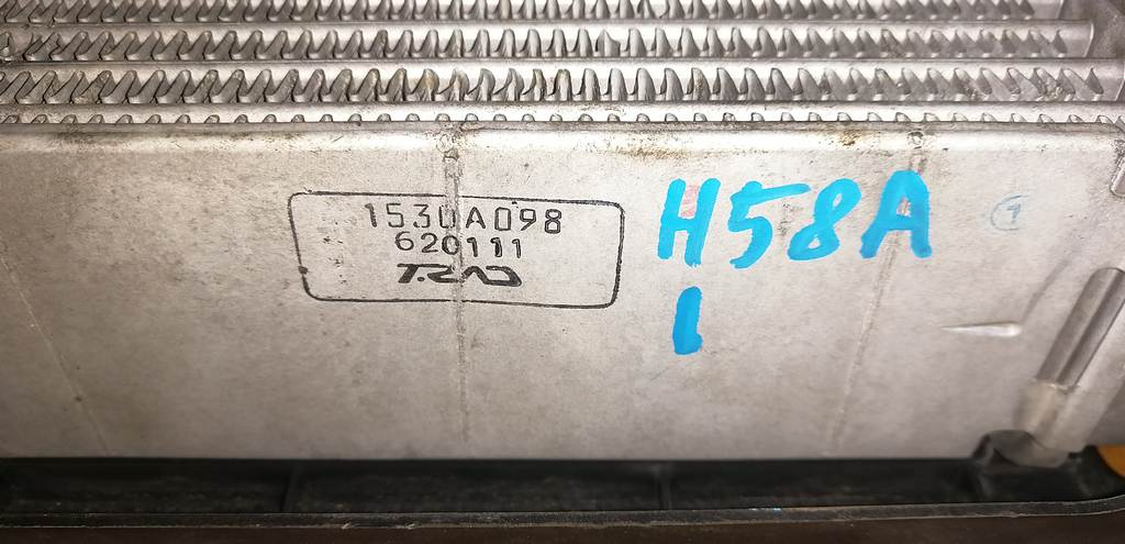 PAJERO MINI H58A ИНТЕРКУЛЛЕР 1530A098 Mitsubishi Pajero Mini 1